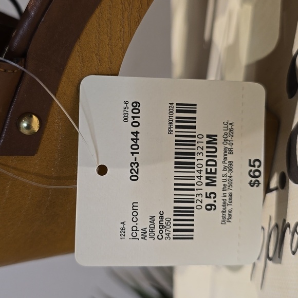 a.n.a. - Jordan Clog Heeled Sandal in Cognac Faux Leather​​​​ - Picture 10 of 16